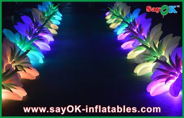 Decoração consideravelmente inflável da iluminação/corrente de flor conduzida inflável para o banquete de casamento