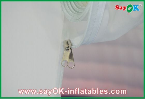 Tenda inflável de quintal OD 5m Tenda de ar inflável Branca, Tenda de cúpula inflável para exposição