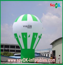 Projeto inflável feito sob encomenda do arco-íris dos produtos dos balões à terra verdes da propaganda