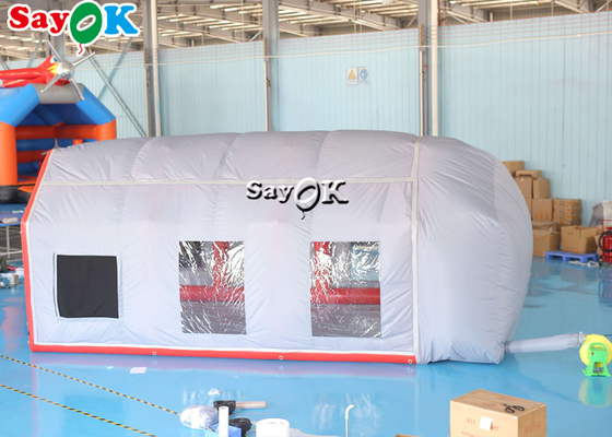UV impermeável inflável da cabine de pulverizador do carro de Gray Air Tight Inflatable Tent da barraca do trabalho anti