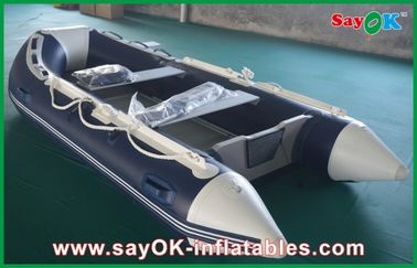 Barcos infláveis pequenos da fibra de vidro rígida da casca com o assoalho de alumínio resistente