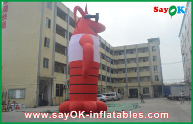 Cartoon Lobster inflável Personalidade inflável, Mascote inflável móvel personalizado