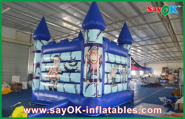 Abóbora engraçada de Dia das Bruxas da casa inflável durável do castelo do salto do PVC para crianças
