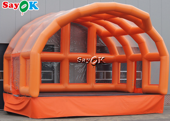 Tenda inflável para o exterior Tenda de evento inflável personalizada para atividades de palco de road show
