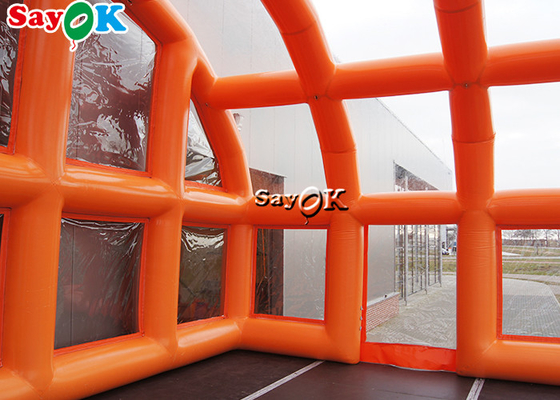 Tenda inflável para o exterior Tenda de evento inflável personalizada para atividades de palco de road show