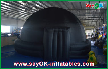 Arquitetura inflável gigante da abóbada do planetário do iglu preto para o ensino da escola