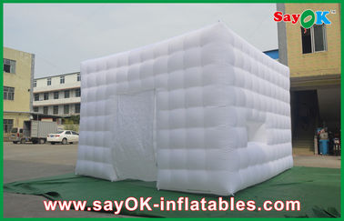 Barraca de acampamento inflável 4x3m quadrada brilhante da barraca inflável da jarda para o partido/casamento