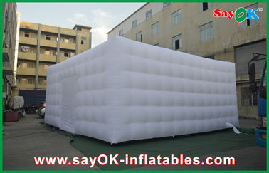Barraca inflável do ar de grande pano de nylon branco gigante portátil inflável da barraca, canal de 3m