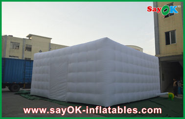 Tenda de ar Outwell Tenda grande inflável Tenda portátil Tenda de ar inflável de tecido de nylon branco gigante, 3m canal