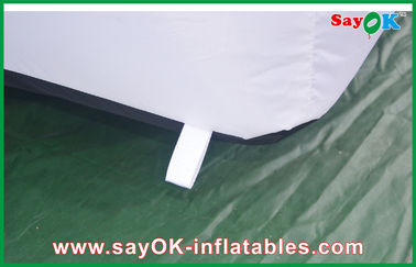 Tenda inflável de cubo de ar Tenda inflável personalizada Grande Branca Para o exterior Tenda inflável Cuve com porta