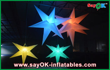 Da decoração inflável da iluminação do partido estrela inflável bonita conduzida