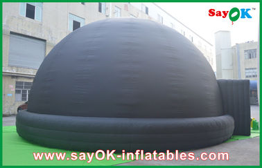 Barraca inflável da abóbada do planetário das pessoas pretas da capacidade 60 com logotipo