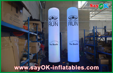 Da decoração inflável reta da iluminação do partido tubo inflável para exterior