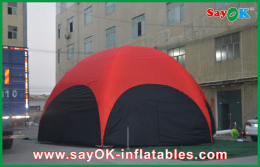 Vai fora o PVC inflável exterior da barraca de 3M Red Hexagon Large da barraca do ar para o vocação