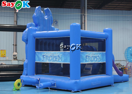 A princesa Printing Theme Inflatable do gelo salta a corrediça do trampolim combinado