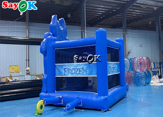 A princesa Printing Theme Inflatable do gelo salta a corrediça do trampolim combinado