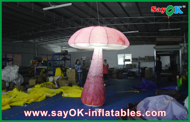 Fase inflável interna do cogumelo da decoração 2M da iluminação para anunciar