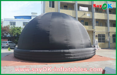 Barraca inflável do cinema da projeção da barraca inflável portátil da abóbada da projeção do planetário para a educação escolar