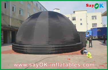 Barraca inflável do cinema da projeção da barraca inflável portátil da abóbada da projeção do planetário para a educação escolar