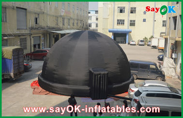 barraca inflável preta da abóbada do planetário de 8M para a educação exterior