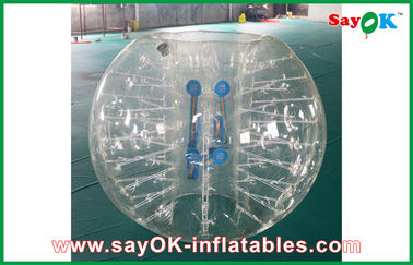 dos jogos infláveis transparentes dos esportes de 1.2m bola abundante inflável humana da bolha para crianças