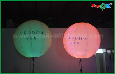 decoração inflável conduzida 1.5m da iluminação do balão do suporte para anunciar