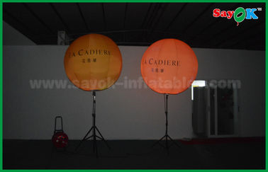 decoração inflável conduzida 1.5m da iluminação do balão do suporte para anunciar