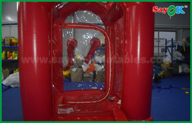 Máquina inflável durável da caixa da cabine do dinheiro das decorações infláveis do partido para a promoção/propaganda