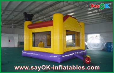 Castelo Bouncy de salto inflável do lúpulo feliz popular do castelo