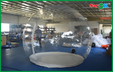 Da barraca inflável do ar da barraca inflável clara barraca inflável clara de acampamento transparente da bolha para o aluguel