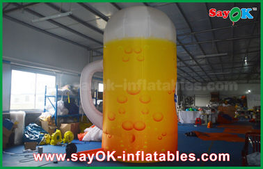 a garrafa dos produtos infláveis feitos sob encomenda de 4m/copo infláveis U dá forma ao modelo impresso feito sob encomenda Advertising