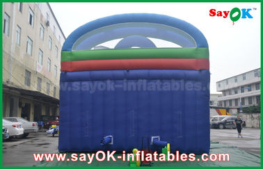 Deslizamento comercial inflável Deslizamento de piscina inflável personalizado Para crianças Parque de diversões