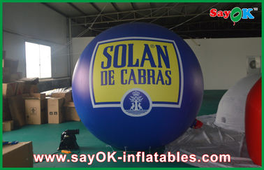 balão exterior leve relativo à promoção do hélio do partido do Pvc de 0.2mm que anuncia balões infláveis