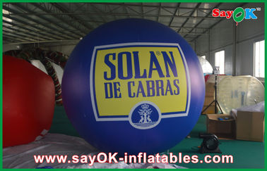 balão exterior leve relativo à promoção do hélio do partido do Pvc de 0.2mm que anuncia balões infláveis