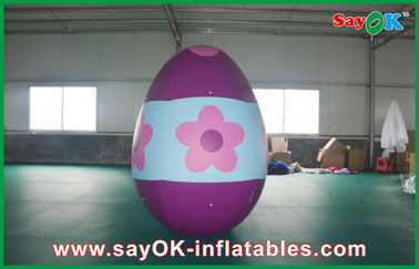 do partido inflável da propaganda do ovo da páscoa do Pvc das decorações do feriado de 6m ovos infláveis para suportes da fase