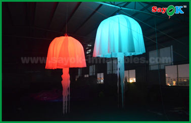 A iluminação inflável da fase conduziu a decoração, medusa inflável para o partido
