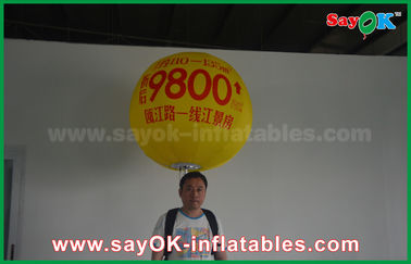 balão conduzido inflável da propaganda do balão da trouxa de 1.5m com balão inflável gigante do hélio da cópia o grande