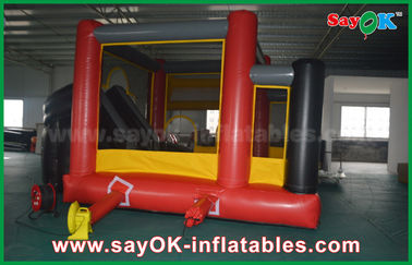 Slide inflável comercial 4 x 6m ou tamanho personalizado Slide inflável de salto de brinquedo do castelo para crianças
