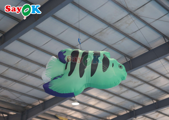 Peixes de voo infláveis grandes do diodo emissor de luz de Oxford para parques de diversões