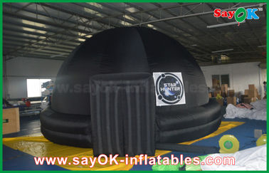 barraca inflável da abóbada da projeção de pano de 8m Oxford com projetor profissional
