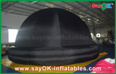 Barraca inflável móvel da abóbada do planetário interno portátil de 360° Fulldome para a escola