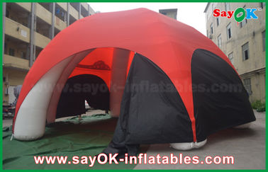 Tenda de ar inflável DIA 10m promocional Tenda de aranha de cúpula inflável para publicidade