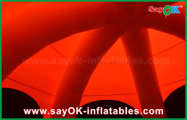Tenda de ar inflável DIA 10m promocional Tenda de aranha de cúpula inflável para publicidade