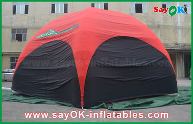 Tenda de ar inflável DIA 10m promocional Tenda de aranha de cúpula inflável para publicidade
