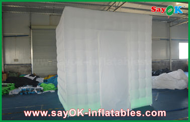A cabine inflável da foto contrata uma do ar livre inflável quadrado de Digitas do casamento da porta cabine branca da foto