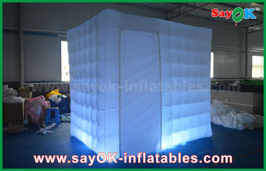 A cabine inflável da foto contrata uma do ar livre inflável quadrado de Digitas do casamento da porta cabine branca da foto