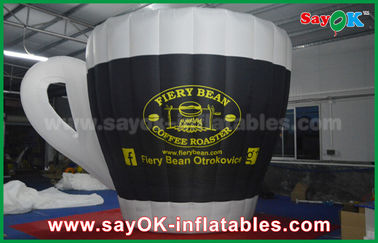 Modelo inflável gigante exterior do copo de pano de Oxford com a cópia para relativo à promoção