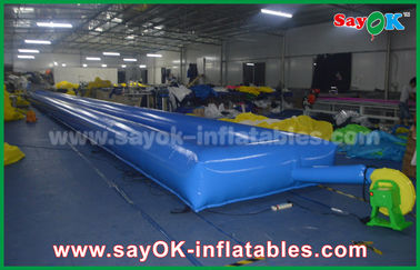 O jogo inflável da água personalizou a pista de decolagem inflável dos jogos infláveis exteriores dos esportes para crianças