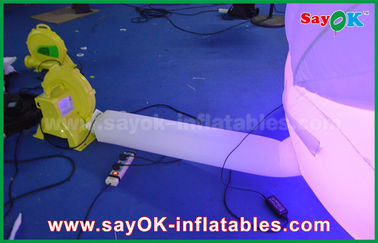 A decoração inflável gigante da iluminação de pano de nylon do CE conduziu o coração para a fase do partido