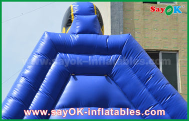 Blown Up Slip N Slide / Adultos Jogos Jumbo Inflável Bouncer Slide Seco Com Impressão Digital